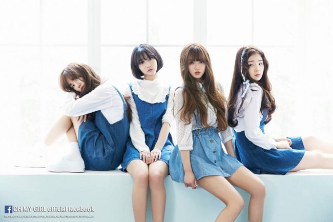 Oh My Girl：Mimi、Binnie、Yoo A、Seung Hee