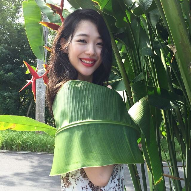 Sulli 峇里島《COSMOPOLITAN》畫報花絮照