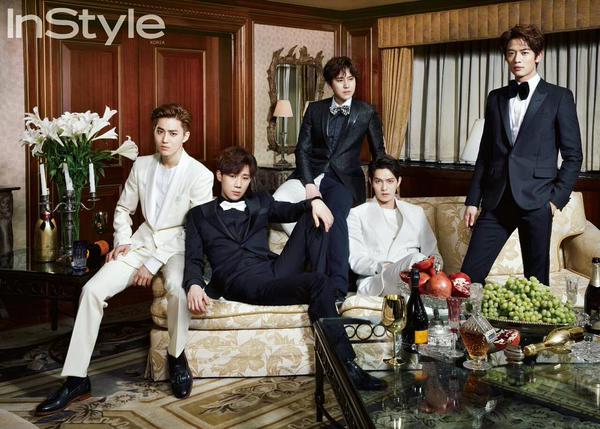 珉豪、聖圭、Su Ho、圭賢、宗泫 (InStyle)