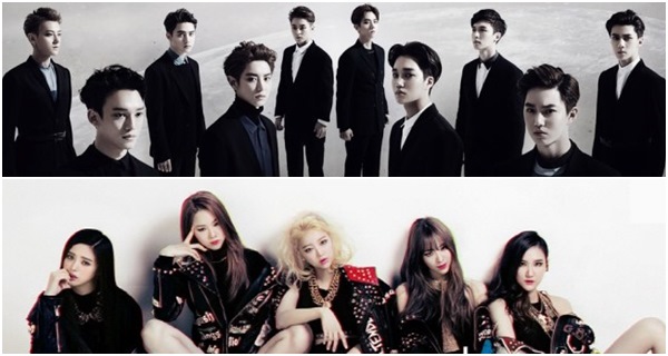 EXO、EXID