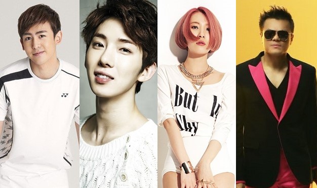Nichkhun、趙權、宣美、朴軫泳