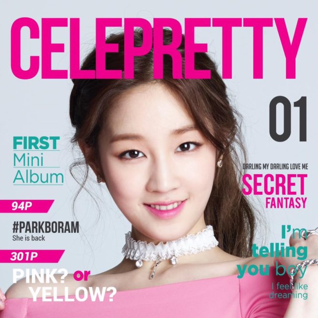 Park Bo Ram《Celepretty》封面