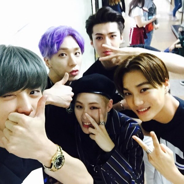 Chan Yeol、KAI、世勳、TIMOTEO、Sung Woon