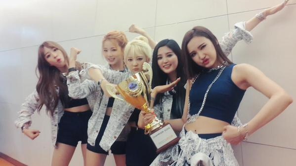 EXID《Show Champion》一位 (4/29)