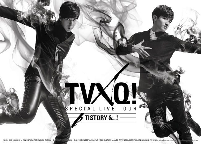 東方神起《TVXQ! SPECIAL LIVE TOUR - T1ST0RY - &...!》安可唱演唱會海報