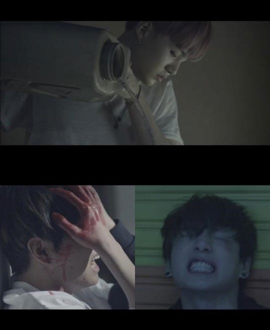 BTS 防彈少年團《I Need U》被編輯場面