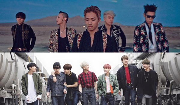BIGBANG、BTS防彈少年團 BIGBANG、BTS防彈少年團