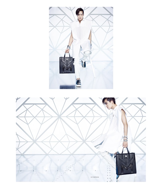 KAI 的 MCM BIONIC SERIES 代言照