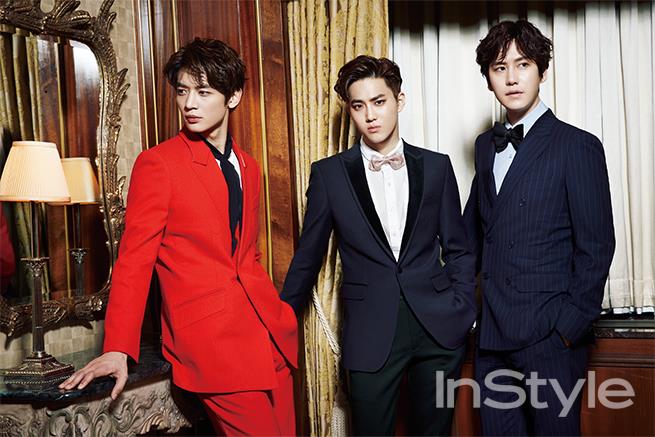 珉豪、Su Ho、圭賢《InStyle》畫報