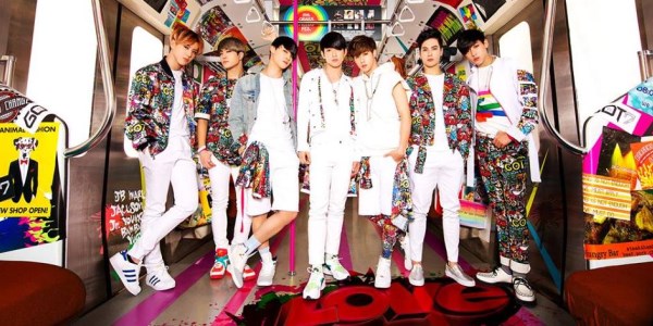 GOT7《LOVE TRAIN》宣傳照