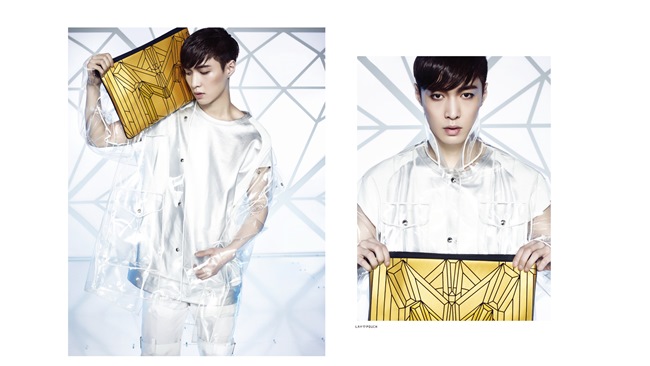 LAY 的 MCM BIONIC SERIES 代言照