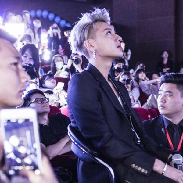 TAO 北京生日派對落淚 (Instagram)