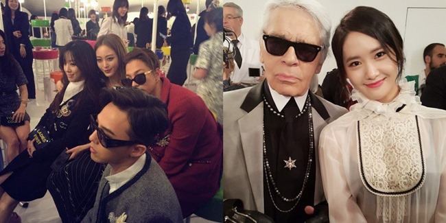 2015-2016 香奈兒早春度假系列時尚秀 (韓藝瑟、鄭麗媛、潤娥、G-Dragon、太陽、老佛爺)