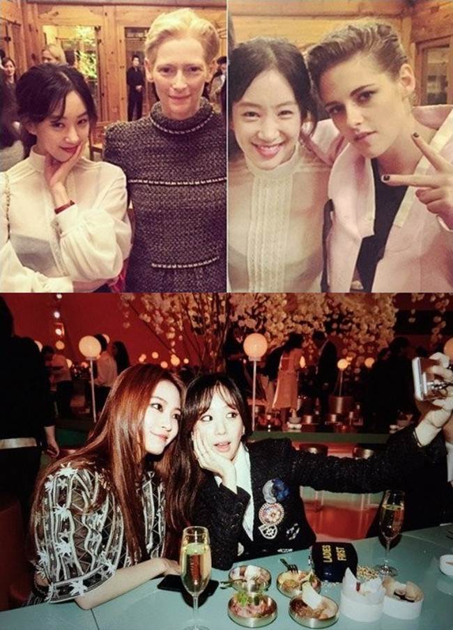 2015-2016 香奈兒早春度假系列時尚秀 (韓藝瑟、鄭麗媛、克莉絲汀史都華)