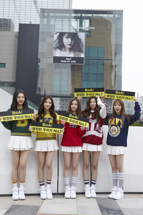 Red Velvet 為 BoA 應援
