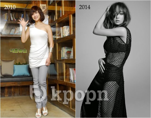 韓國明星如何胖瘦自如？Nicole before after