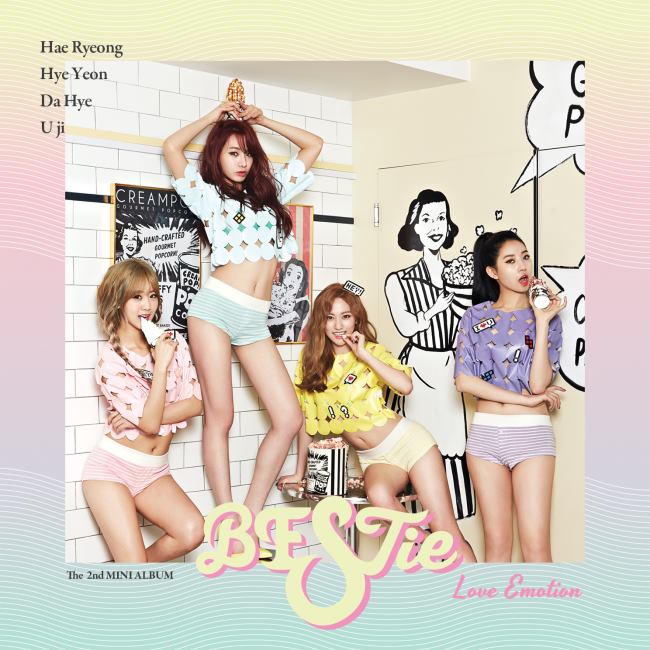 BESTie《Love Emotioin》封面