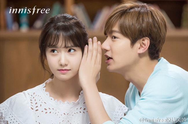 潤娥、李敏鎬 innisfree 夏日氣墊霜代言