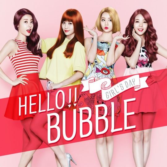 Girl's Day 《Hello Bubble》封面