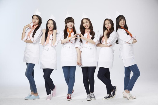 GFRIEND《好吃的兩隻炸雞》代言照