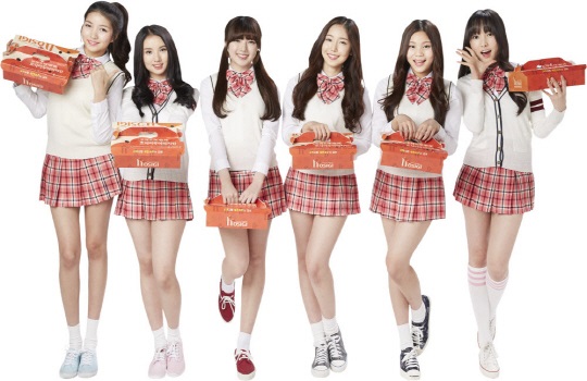GFRIEND《好吃的兩隻炸雞》代言照