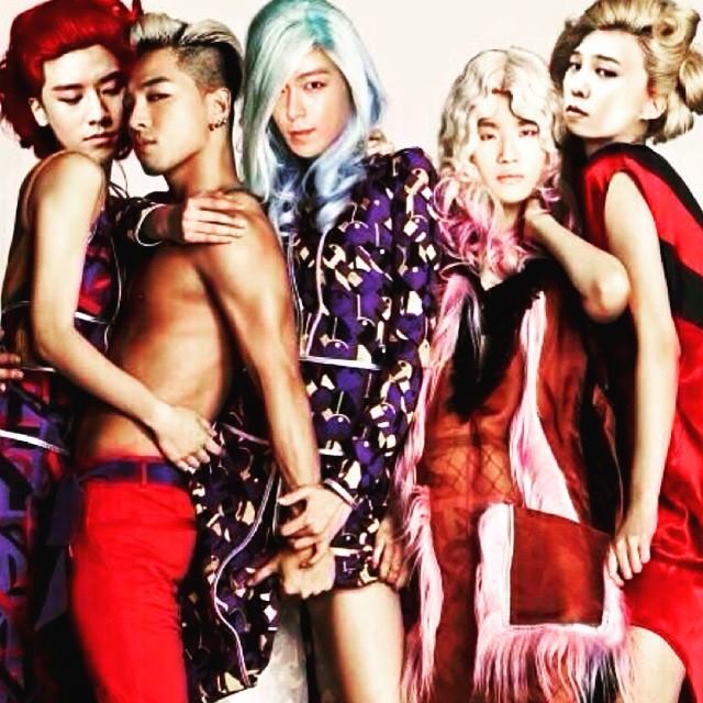 G-Dragon 分享 BIGBANG 惡搞照 