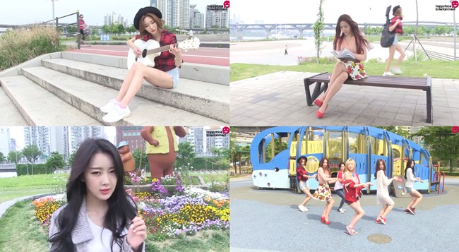 Dal★Shabet「Self MV」截圖