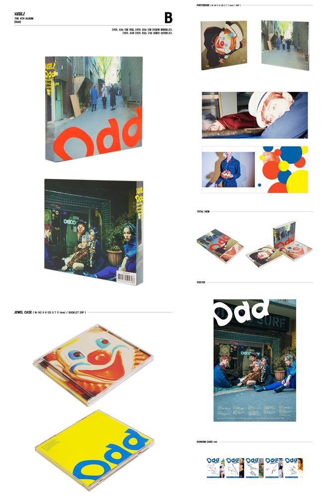 SHINee《Odd》收錄資訊 (B版)