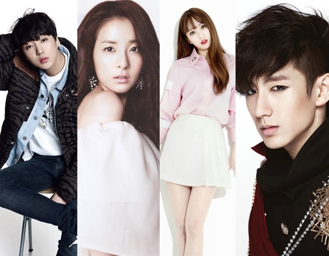 Hani、Dara、珉玗、姜勝允