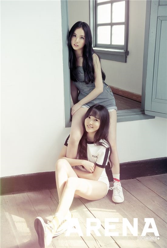 Eun Ha、Yu Ju @ ARENA Homme+