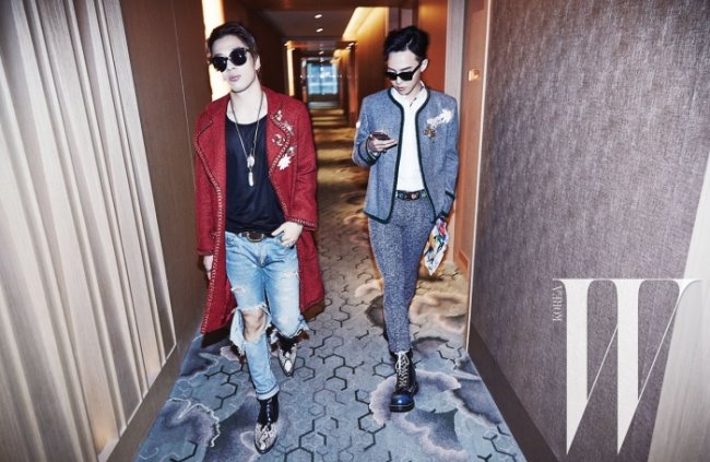 G-Dragon、太陽 @ W Korea