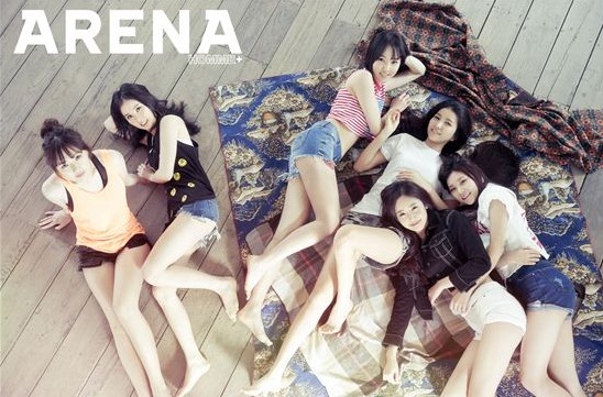 GFRIEND @ ARENA Homme+