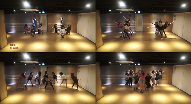 Oh My Girl《Cupid》練習室版 Oh My Girl《Cupid》練習室版