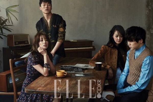 Dara、姜勝允、姜承賢、張基永《ELLE》畫報 Dara、姜勝允、姜承賢、張基永《ELLE》畫報