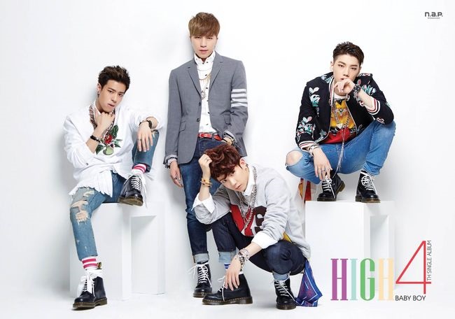 HIGH4 《Baby Ooy》概念照 HIGH4 《Baby Ooy》概念照
