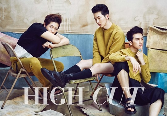 趙權、CNU、KEN《HIGH CUT》畫報