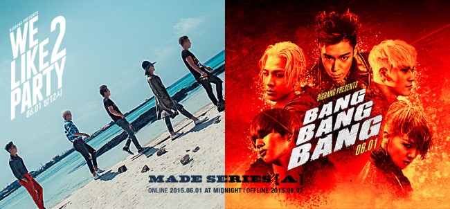 BIGBANG 「A」主題兩首歌 BIGBANG 「A」主題兩首歌