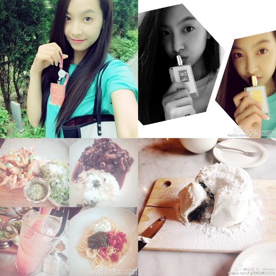 150529 Victoria 更新微博 150529 Victoria 更新微博
