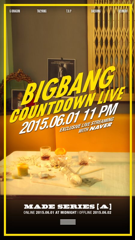《BIGBANG COUNTDOWN LIVE》海報