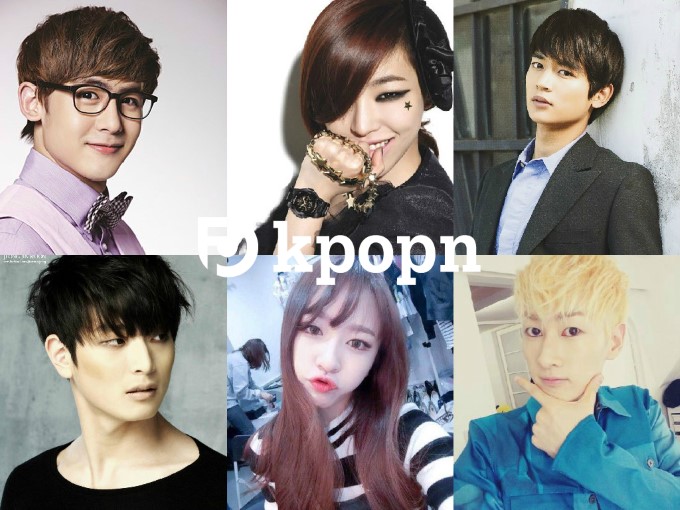 Nichkhun、佳人、珉豪、珍雲、Hani、銀赫