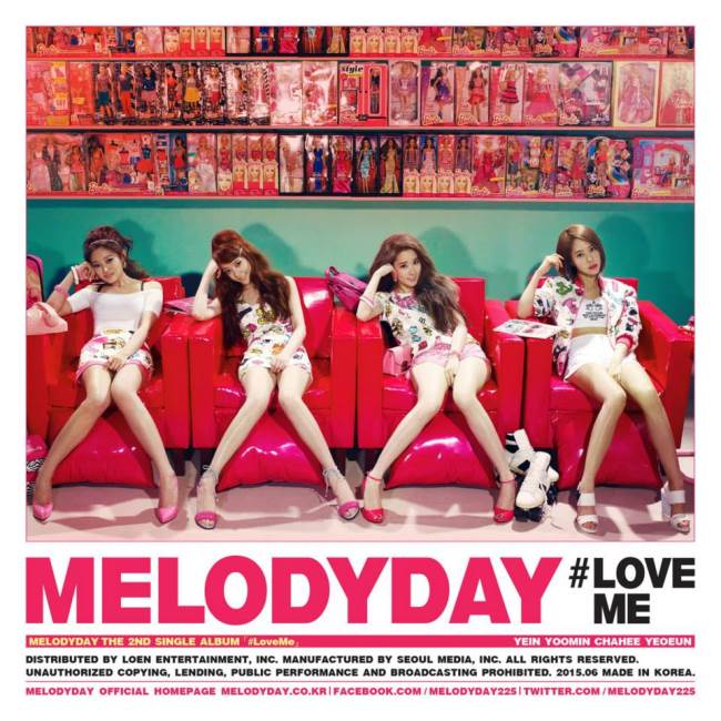 Melody Day《Love Me》概念照 Melody Day《Love Me》概念照
