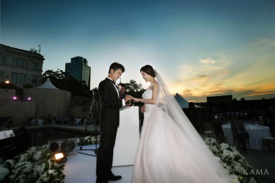 安在旭、崔賢珠婚禮照 安在旭、崔賢珠婚禮照
