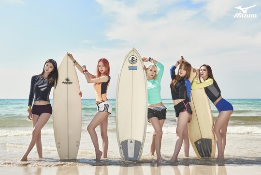 EXID @ MIZUNO