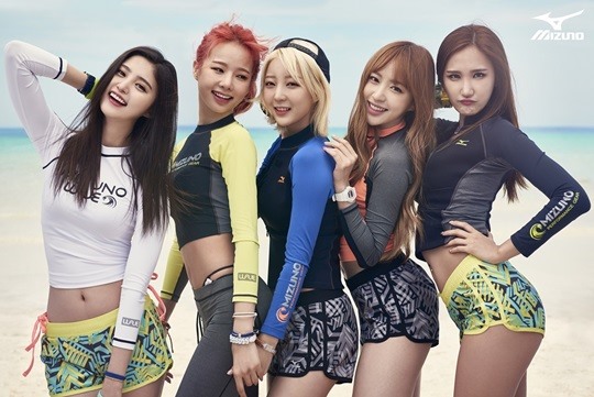 EXID @ MIZUNO