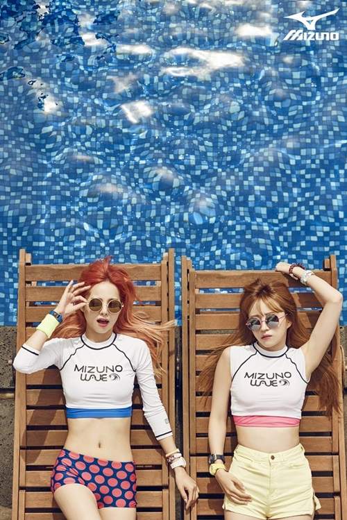Solji、Hani @ MIZUNO