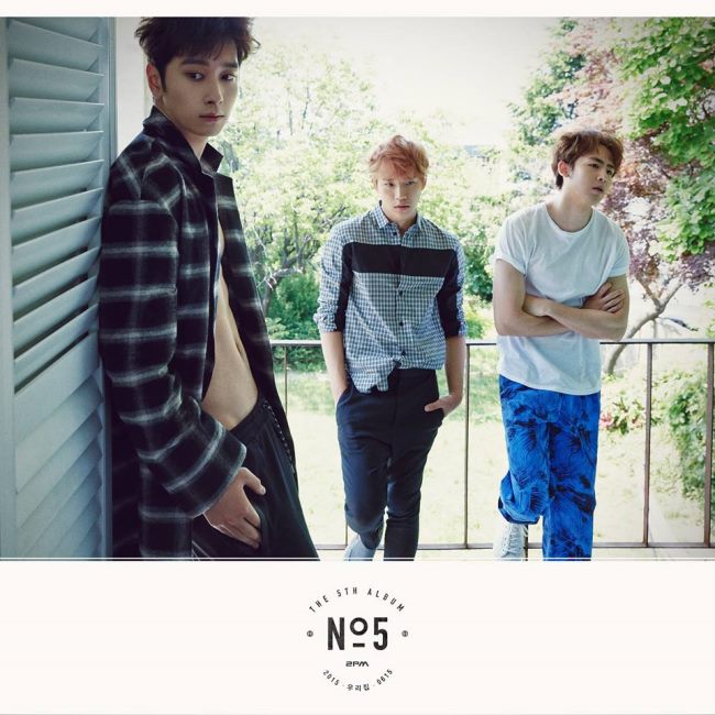 2PM《No.5》概念照：燦盛、俊昊、Nichkhun