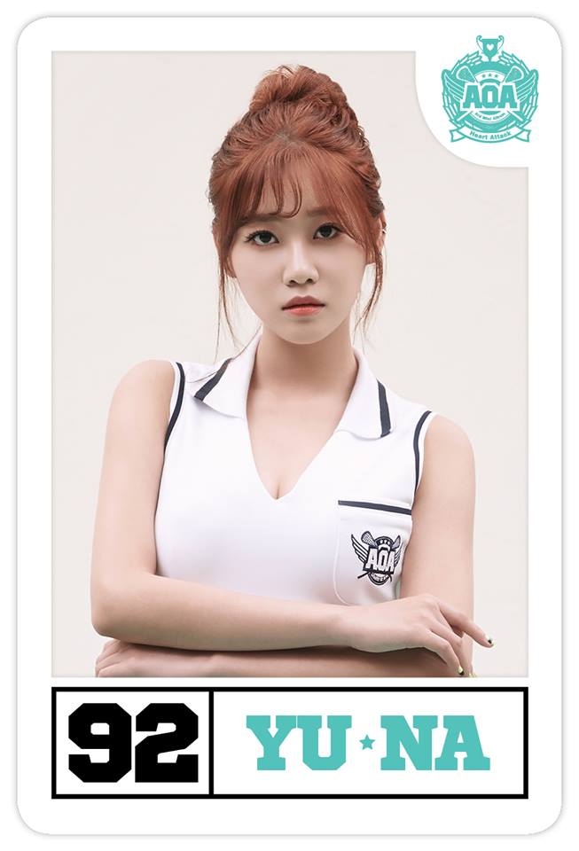 AOA《Heart Attack》概念照：酉奈