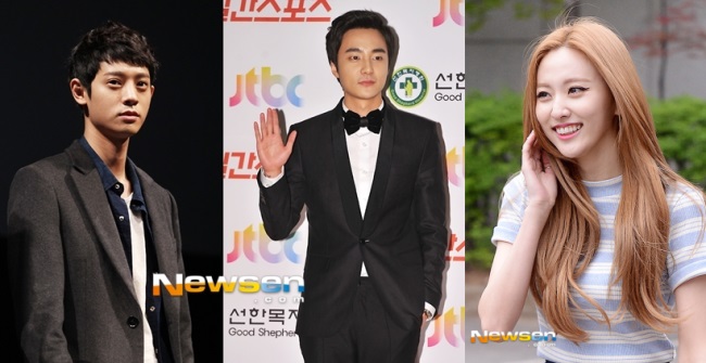 鄭俊英、Roy Kim、Hae Ryeong