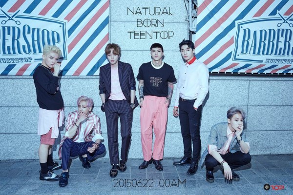 TEEN TOP《NATURAL BORN‬》概念照 @ PASSION 版