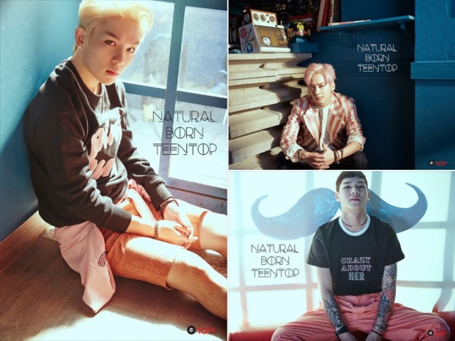 《NATURAL BORN TEEN TOP》概念照：Ricky、天地、C.A.P